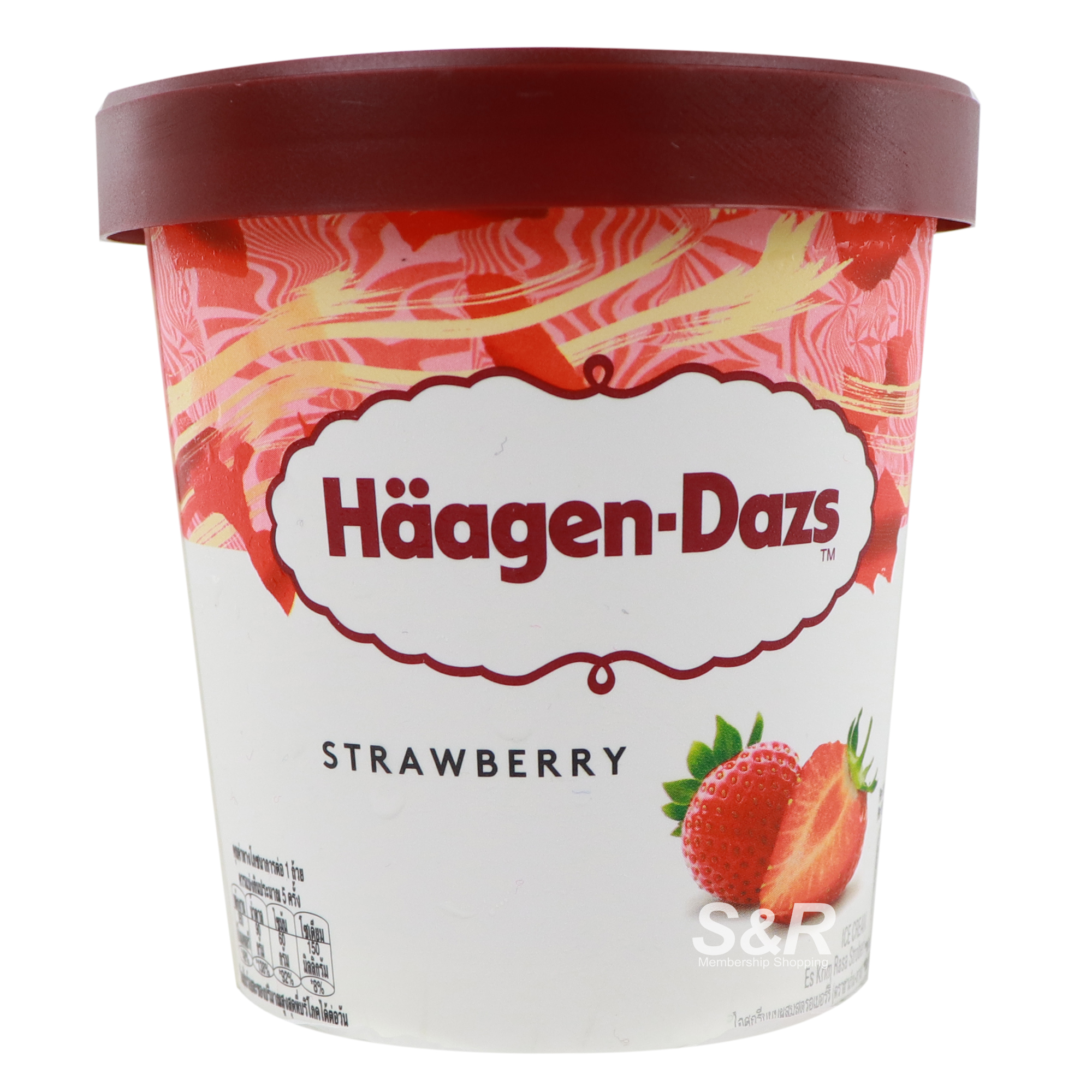 Haagen-Dazs Ice Cream Strawberry Flavor 473mL